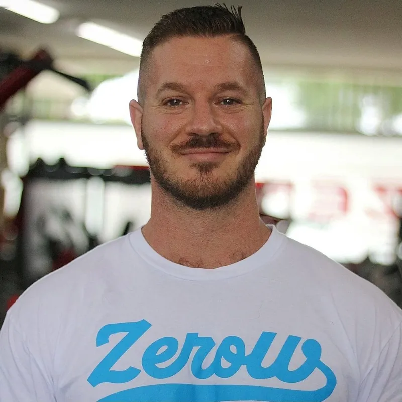 Thomas Lilley, powerlifting coach and founder of ZeroW